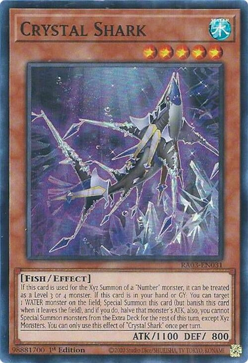 Image for Crystal Shark (RA03-EN031) - YuGiOh