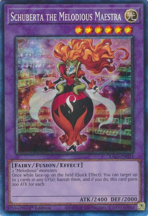 Image for Schuberta the Melodious Maestra (PCR) (RA03-EN034) - YuGiOh