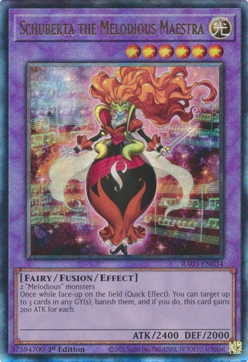Schuberta the Melodious Maestra (PUR) (RA03-EN034)