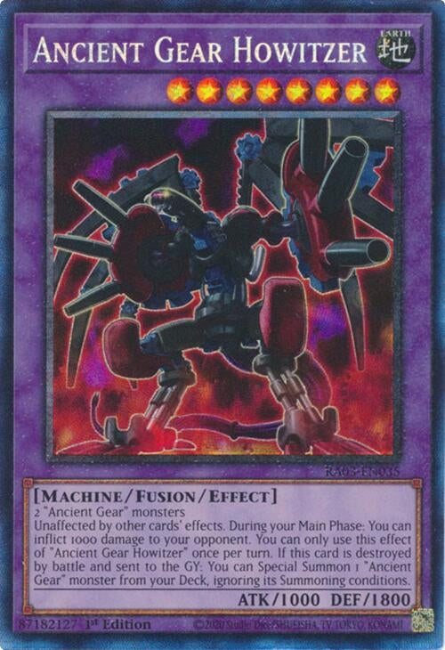 Image for Ancient Gear Howitzer (PCR) (RA03-EN035) - YuGiOh