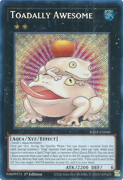 Image for Toadally Awesome (Secret Rare) (RA03-EN040) - YuGiOh
