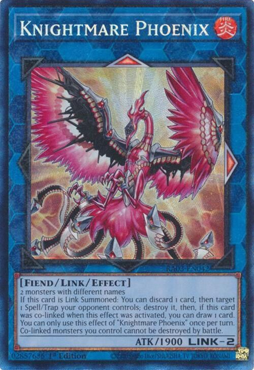 Image for Knightmare Phoenix (PCR) (RA03-EN042) - YuGiOh