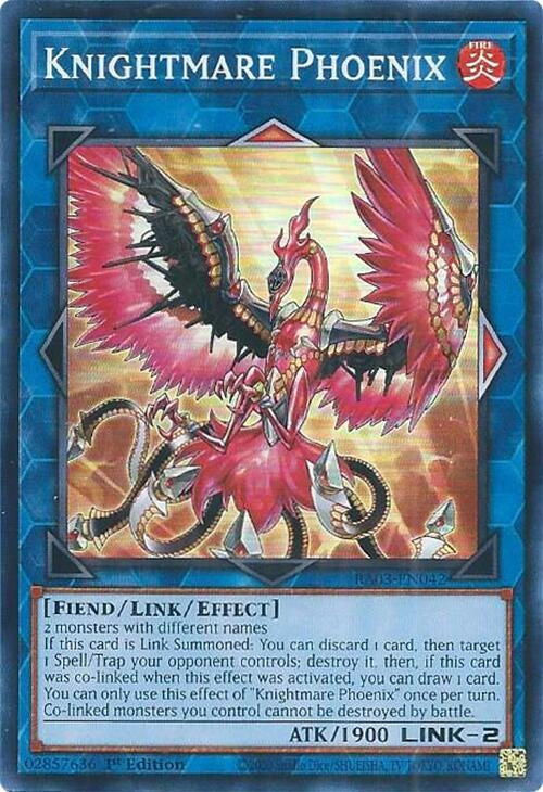 Image for Knightmare Phoenix (RA03-EN042) - YuGiOh