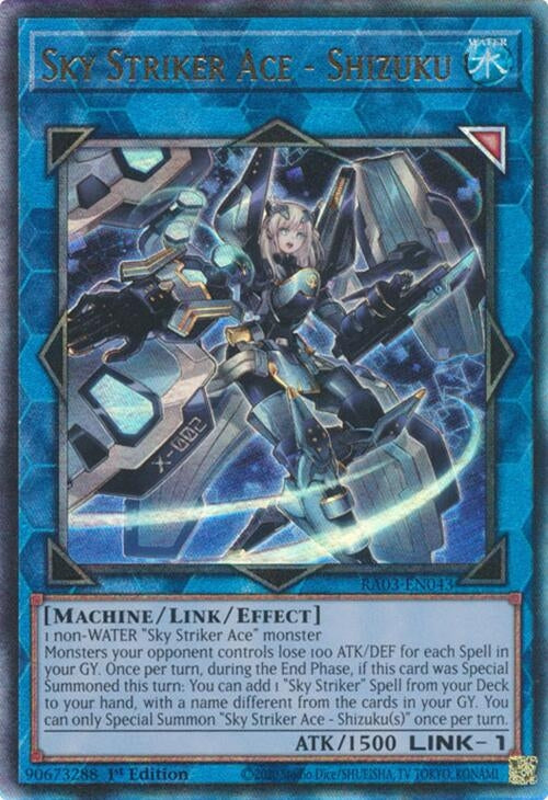 Sky Striker Ace - Shizuku (PUR) (RA03-EN043)