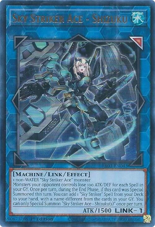 Image for Sky Striker Ace - Shizuku (UR) (RA03-EN043) - YuGiOh