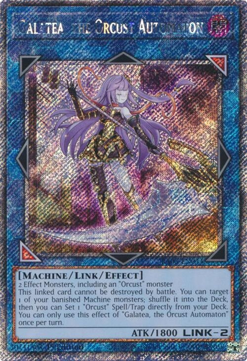 Galatea, the Orcust Automaton (Platinum Secret Rare) (RA03-EN044)