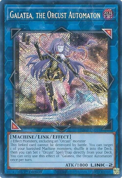 Image for Galatea, the Orcust Automaton (Secret Rare) (RA03-EN044) - YuGiOh