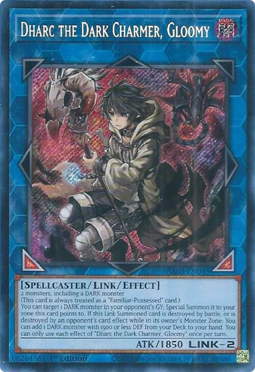 Image for Dharc the Dark Charmer, Gloomy (Secret Rare) (RA03-EN048) - YuGiOh