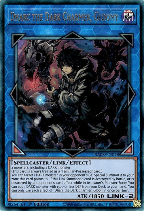 Dharc the Dark Charmer, Gloomy (PUR) (RA03-EN048)