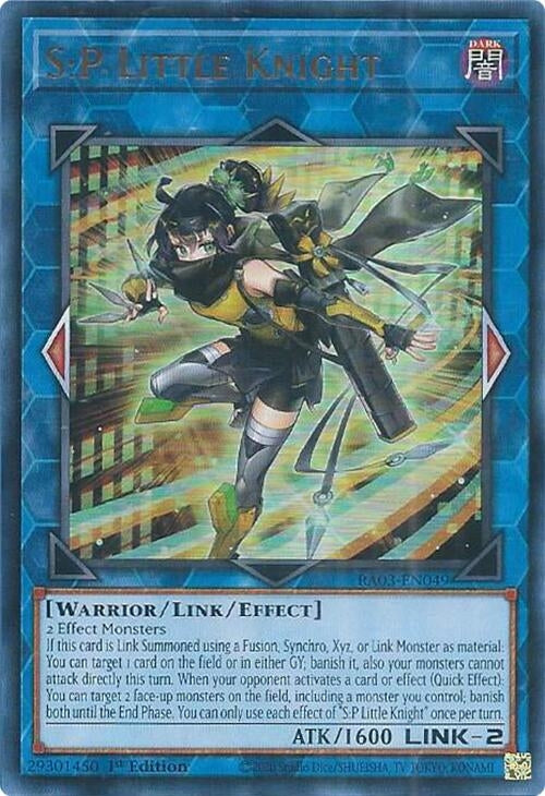Image for S:P Little Knight (UR) (RA03-EN049) - YuGiOh