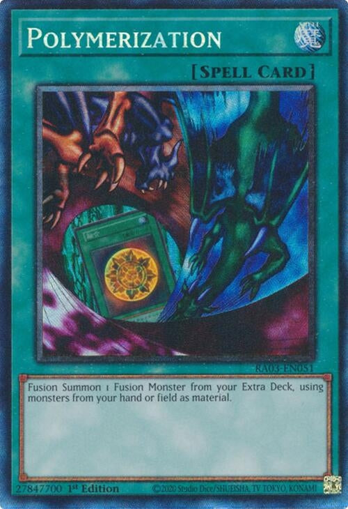 Image for Polymerization (A) (Alternate Art) (PCR) (RA03-EN051) - YuGiOh