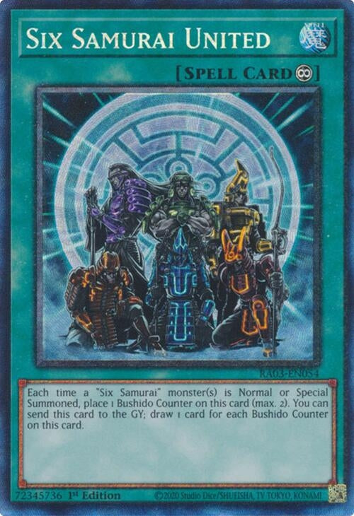 Image for Six Samurai United (PCR) (RA03-EN054) - YuGiOh