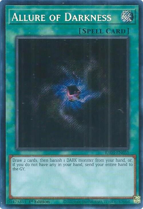 Image for Allure of Darkness (Secret Rare) (RA03-EN055) - YuGiOh