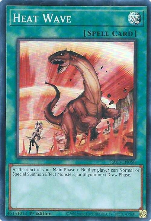 Image for Heat Wave (RA03-EN058) - YuGiOh