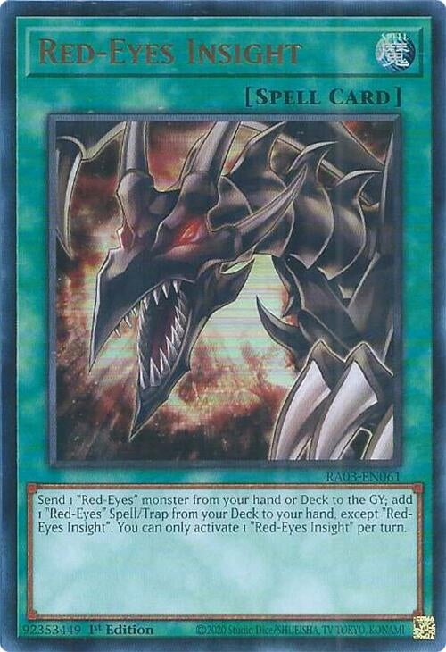 Image for Red-Eyes Insight (UR) (RA03-EN061) - YuGiOh