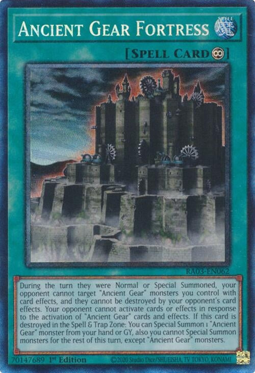 Image for Ancient Gear Fortress (PCR) (RA03-EN062) - YuGiOh
