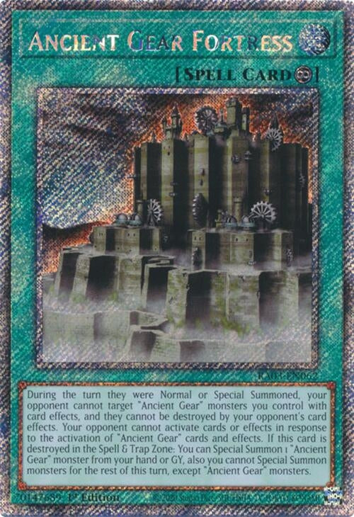 Ancient Gear Fortress (Platinum Secret Rare) (RA03-EN062)