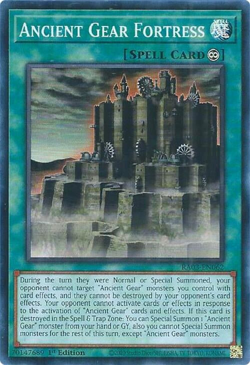 Ancient Gear Fortress (RA03-EN062)