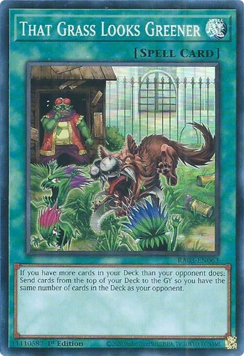 Image for That Grass Looks Greener (RA03-EN063) - YuGiOh