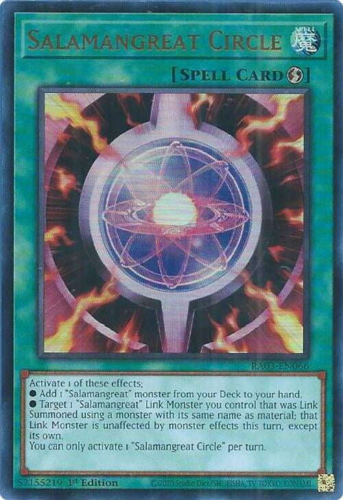 Image for Salamangreat Circle (UR) (RA03-EN066) - YuGiOh