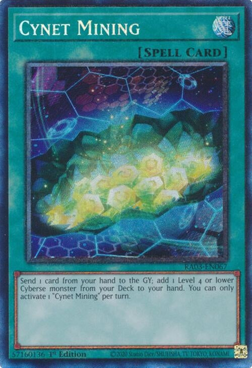 Image for Cynet Mining (PCR) (RA03-EN067) - YuGiOh