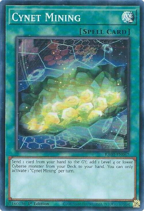 Image for Cynet Mining (RA03-EN067) - YuGiOh