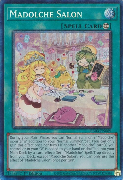 Image for Madolche Salon (PCR) (RA03-EN069) - YuGiOh