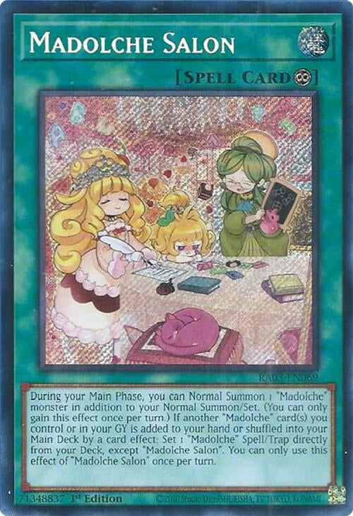 Image for Madolche Salon (Secret Rare) (RA03-EN069) - YuGiOh