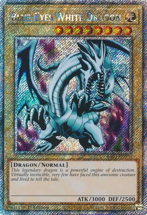 Blue-Eyes White Dragon (Platinum Secret Rare) (RA03-EN079)