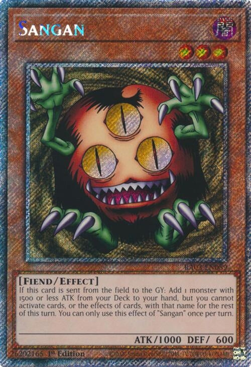 Sangan (Platinum Secret Rare) (RA03-EN089)