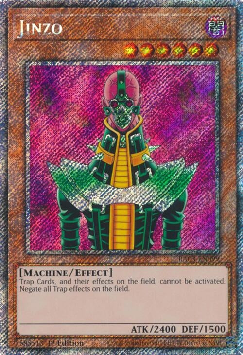 Jinzo (Platinum Secret Rare) (RA03-EN099)