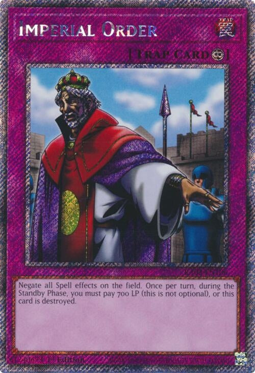 Imperial Order (Platinum Secret Rare) (RA03-EN106)