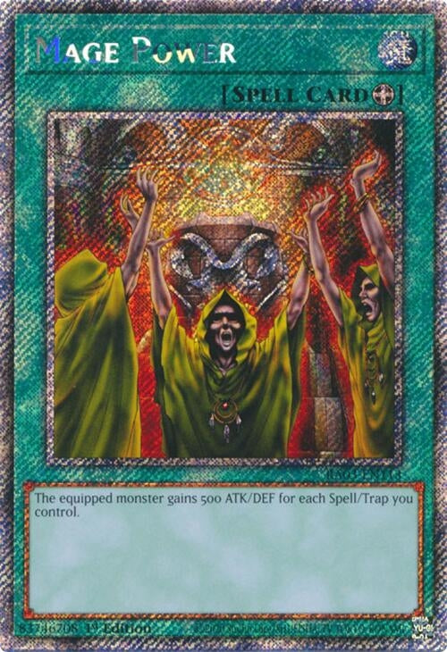 Mage Power (Platinum Secret Rare) (RA03-EN113)