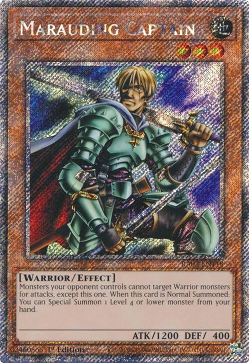 Marauding Captain (Platinum Secret Rare) (RA03-EN118)