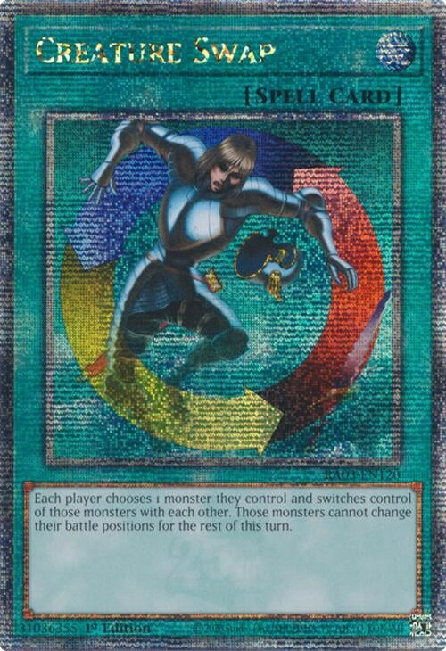 Image for Creature Swap (Quarter Century Secret Rare) (RA03-EN120) - YuGiOh