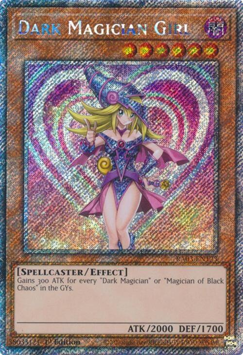 Dark Magician Girl (Platinum Secret Rare) (A) (RA03-EN123)