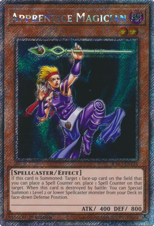 Apprentice Magician (Platinum Secret Rare) (RA03-EN124)
