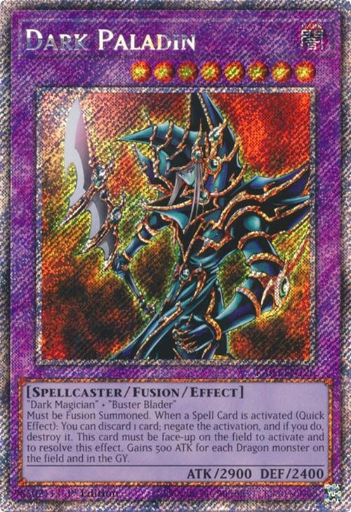 Dark Paladin (Platinum Secret Rare) (RA03-EN126)