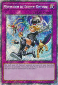 Return from the Different Dimension (Platinum Secret Rare) (RA03-EN140)