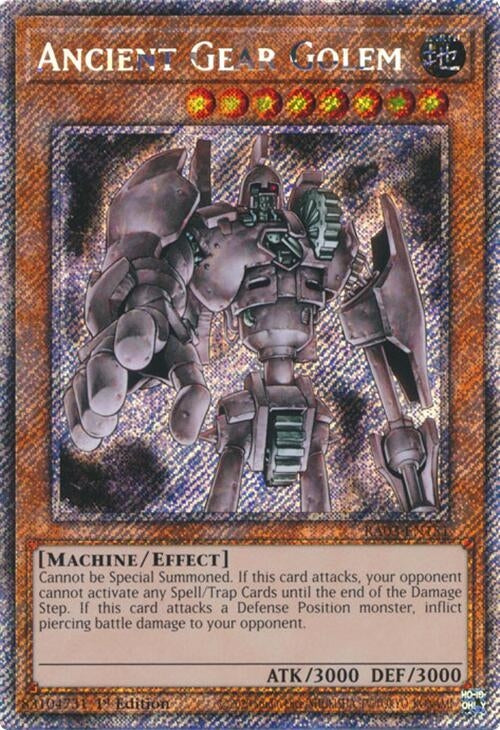 Ancient Gear Golem (Platinum Secret Rare) (RA03-EN151)