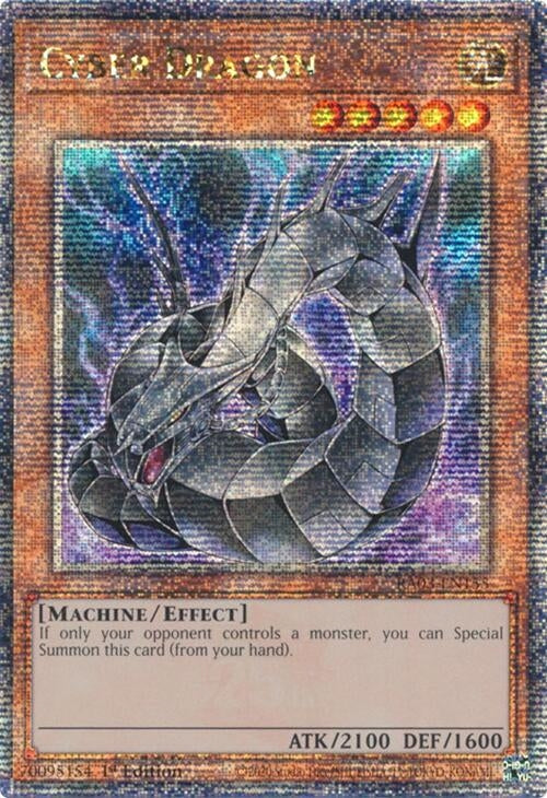 Image for Cyber Dragon (Quarter Century Secret Rare) (RA03-EN155) - YuGiOh