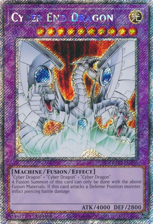 Cyber End Dragon (Platinum Secret Rare) (RA03-EN156)