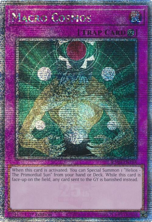 Image for Macro Cosmos (Quarter Century Secret Rare) (RA03-EN164) - YuGiOh