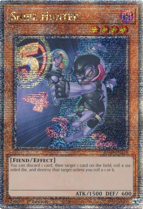 Image for Snipe Hunter (Quarter Century Secret Rare) (RA03-EN170) - YuGiOh