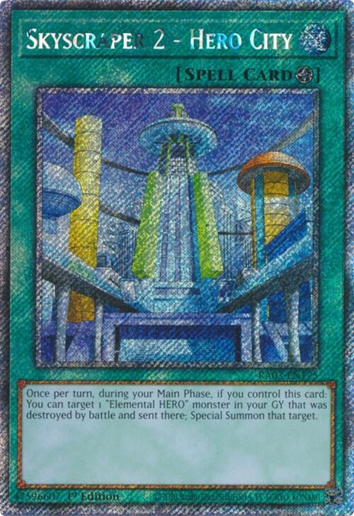Skyscraper 2 - Hero City (Platinum Secret Rare) (RA03-EN175)