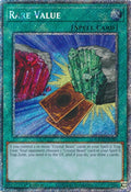 Rare Value (Platinum Secret Rare) (RA03-EN182)