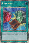 Image for Rare Value (Quarter Century Secret Rare) (RA03-EN182) - YuGiOh