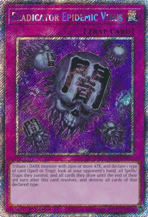Eradicator Epidemic Virus (Platinum Secret Rare) (RA03-EN183)