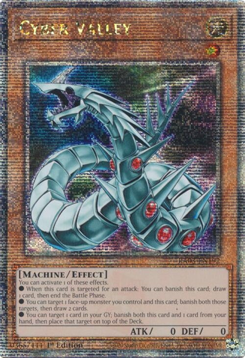 Image for Cyber Valley (Quarter Century Secret Rare) (RA03-EN192) - YuGiOh