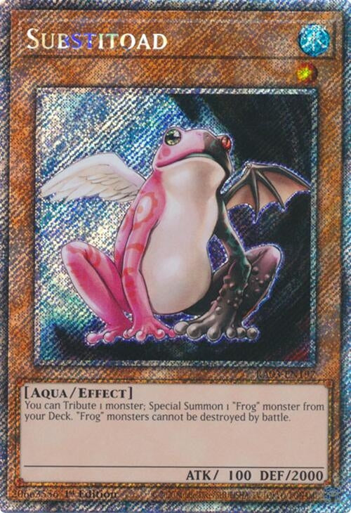 Substitoad (Platinum Secret Rare) (RA03-EN197)